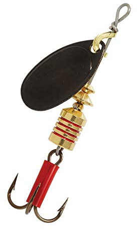 Mepps-spinner aglia cuillère de pêche noir taille 1-3,5 g