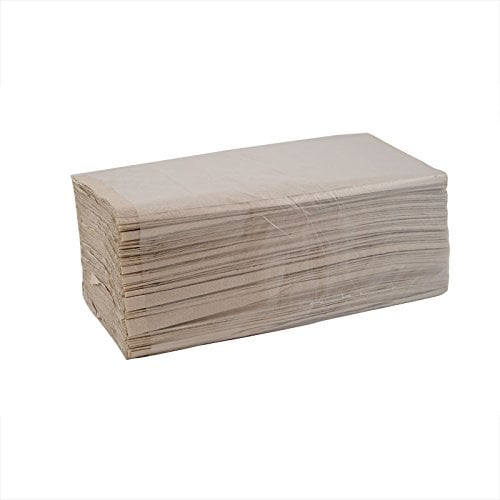 Quicky Papierhandtücher, Falthandtücher, Einmalhandtücher, 1-lagig, ZZ-Falz, 25x23 cm, 5000 Stück