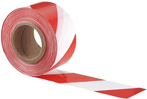 500 m BAUSTELLEN-ABSPERRBAND ROT/WEISS