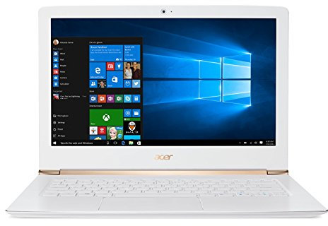 Acer Aspire S13 S5-371 537B Notebook da 13.3 FullHD (Intel Core i5-6200U, 8 GB di RAM, SSD di 256 GB, Scheda grafica UMA, Windows 10 Home), Bianco [Spagna]