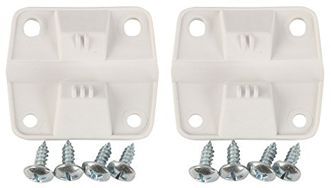 Coleman Cooler Replacement Hinges (2-Pack), Perfect Fix for Damaged Hinges, Includes 2 Durable Plastic Hinges & 8 Mounting Screws, Suitable for Assorted Cooler Models