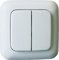 Home Easy HE843 Funk-Doppelwandschalter