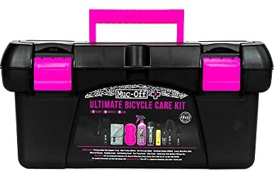 Muc-Off Ultimatives Fahrrad Reinigungsset - Must-Have Fahrrad Zubehör zum Reinigen, Schützen und Ölen Ihres Fahrrads oder Mountainbikes – Mit Bike Cleaner, Bike Protect, Reinigungsbürsten und Mehr