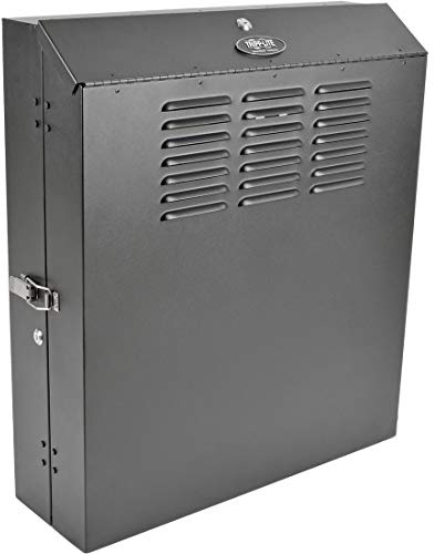 Tripp Lite 6U Vertical Wall Mount Rack Enclosure Cabinet, Low Profile, Switch Depth, 20 Deep (SRWF6U)