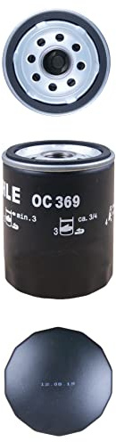 MAHLE OC 369 Ölfilter - für Smart Forfour (454), u.a. | Kompatibel mit: MITSUBISHI COLT VI, SMART FORFOUR