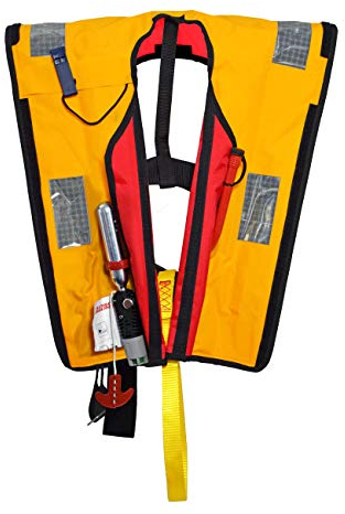Lalizas Alpha Rettungsweste für Erwachsene, Unisex, Unisex, 71101, rot, Manual