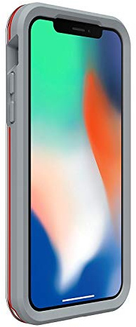 LifeProof SLΛM Series for iPhone X, red / gray