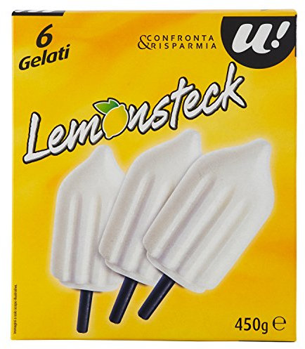 U! Confronta & Risparmia Gelati Lemonsteck, 6 x 75g (Surgelato)