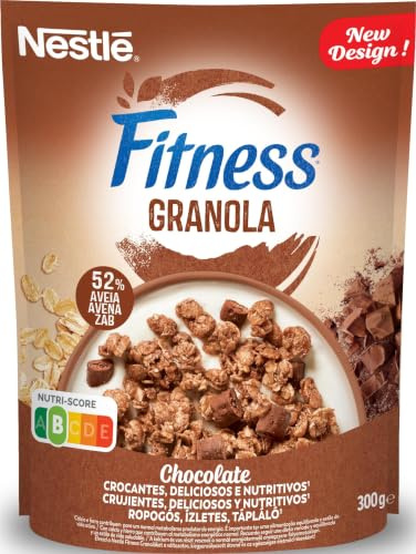 FITNESS Granola Cioccolato con Avena e Cereali Integrali 300g