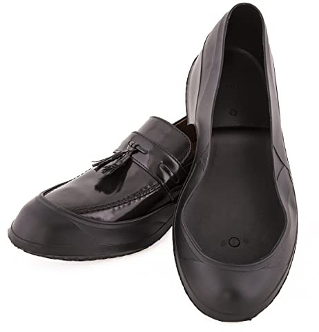 Tingley Men's Commuter Stretch Overshoe,Black,XL(11-13)