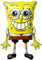 Amscan Anagram 2348101 - Party und Dekoration - Folienballon Air Walker - Spongebob Schwammkopf, circa 74 x 117 cm