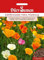 Mohn Samen Kalifornischer Mohn Mischung Mohnsamen Bienen Insekten Freundlich Mohnwiese Saatgut ca 200 Korn Garten Hochbeet Kübel Dürr Samen