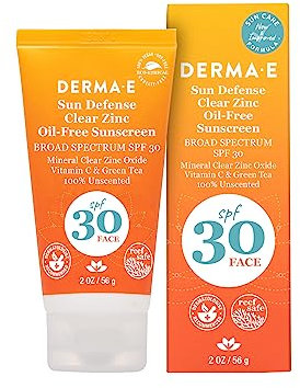 DERMA E SPF 30 Mineral Sunscreen Face 56g