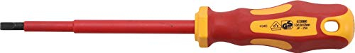 BGS 4940 | Tournevis VDE | fente 5,5 mm | longueur de la lame 125 mm