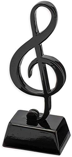Broadway Gift Miniatur-Replika Notenschlüssel, Größe 12,7 cm, Schwarz