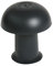 Chapeau de ventilation PVC avec moustiquaire - Diametre : 100 - Couleur : Ardoise
