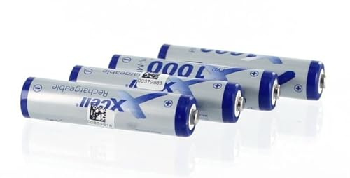 gehandelt 97970-Ionen 1000 mAh 1.2 V Akku wiederaufladbar – Akkus (-Ionen (LiIon), 1000 mAh, Telefon, 1,2 V, Silber, ANSMANN Barcelona)