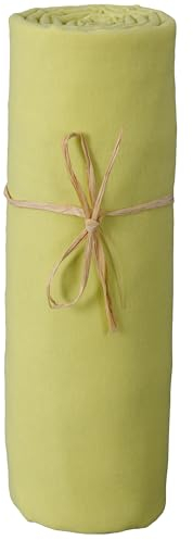 P'tit Basile - Baby Jersey Spannbettlaken 70x140 cm - Spannbetttüch 100% Bio-Baumwolle - Grün - Stretch-Bettlaken mit Gummizug rundum - Zertifiziert ohne Schadstoffe - Krippen, Babykörbe
