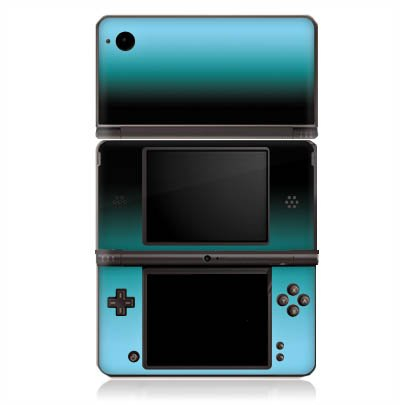 DeinDesign Skin kompatibel mit Nintendo DSi XL Folie Sticker zweifarbig Farbverlauf schwarz