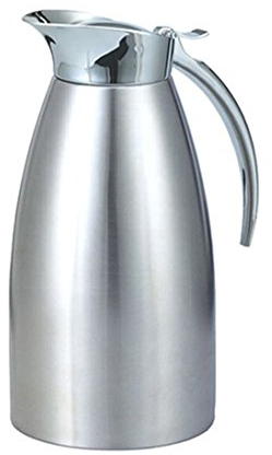 XTRA Caraffa Termica, Termos, Acciaio INOX a Doppia Parete, 1.0 litro, Allegro
