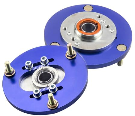 maXpeedingrods 2 Stück Domlager für 3er E36 M3 Vorne Camber Plate Federbeinlager Blau
