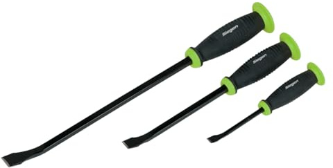 Siegen By Sealey Pry Bar Set with Hammer Cap 3Pc - S0558