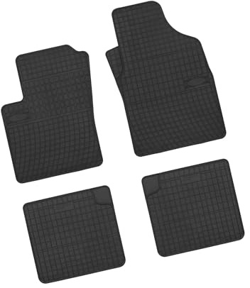 Gummimatten FIAT Panda 169 Baujahr 2003 bis 2012 | ohne Befestigung