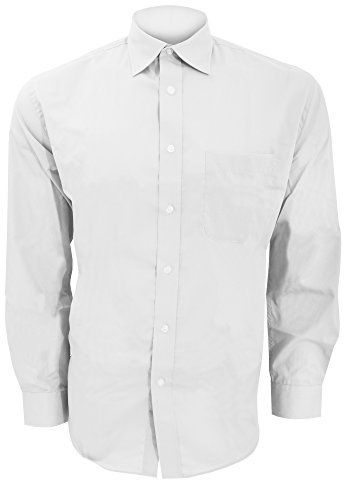 Kustom Kit Mens Long Sleeve Business Shirt
