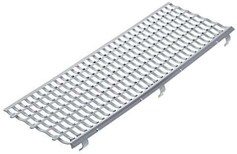 DACHRINNENSCHUTZ/LAUBFANGSTREIFENPRO 1 Meter Elemente | Farbe: grau