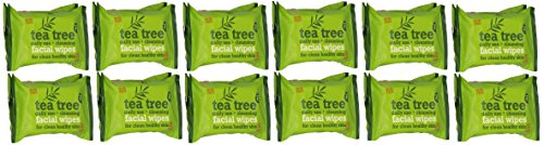 Tea Tree Daily Cleasing Gesichtstücher für saubere und gesunde Haut, 12 Stück
