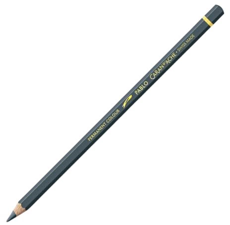 Caran D'ache Caran D Ache Pablo Colored Pencil, Greyish Black (666.008)