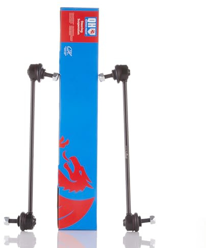 Quinton Hazell Stabiliser Link - QLS3277S - Single Bar Fits Front Axle Left or Right - Original Equipment OEM Quality Direct Fit Replacement - Length: 294mm - Finish: Powder-Coated
