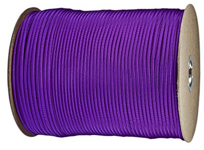PARACORD PLANET Paracord (50+ Colors) - 1,000 foot spools - 250 foot spools - 100 feet hank