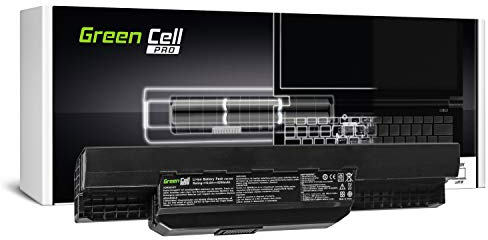 Green Cell® Pro Série A32-K53 A41-K53 Batterie pour ASUS K53 K53E K53S K53SJ K53SV K53U X53 X53S X53SV X53U X54 X54C X54F X54H X54L Ordinateur PC Portable (Les Cellules Originales SDI, 5200mAh)