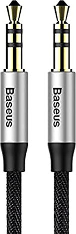 Baseus Audio Yiven M30 Kabel 1.5m Silber+Schwarz (CAM30-CS1)