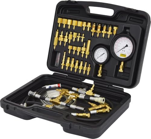 KS Tools 150.2325 Master Kraftstoff-Einspritzsystem-Druckprüfgerät-Satz für Ottomotoren, 42-tlg.
