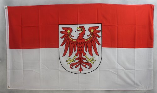 Wetterfeste Flagge Fahne : Brandenburg 90x60 cm