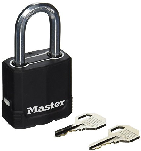 Master Lock M115XDLF - Candado con cierre magnético, color negro