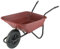 The Bristol Tool Company Shire Burgundy Mucker Plastic Garden/Stable Wheelbarrow 90ltr/120kg