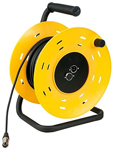 DAP Kabeltrommel mit 50m Mikrofonkabel