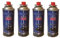 Cartuccia/Bombola/Bomboletta 4 pezzi gas Butano 220g - Silver Match Camping