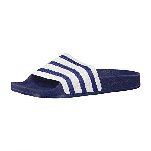 adidas Herren Adilette G16220 Dusch Badeschuhe, Blau Adiblue White Adiblue, 46 EU