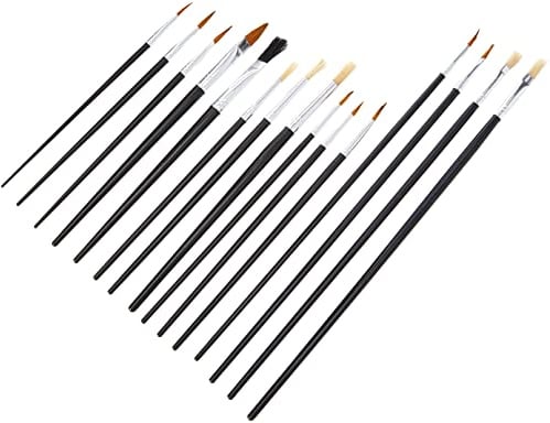 Artbox Wooden Handle Paint Brush (Pack of 15)