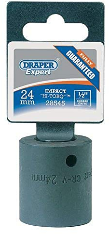 Draper 28545 - Juego de vasos para llaves (tamaño: 24mm)