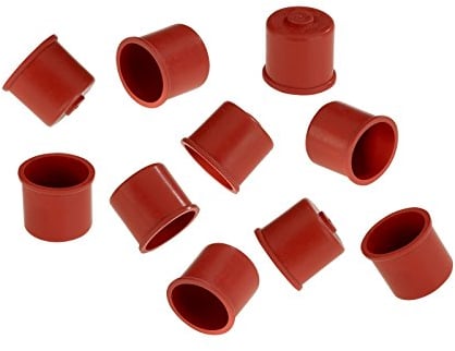 Westmark 10 Süßmostkappen aus Gummi für 0,75-1 l Flaschen (Gr.2), Rot 40482251