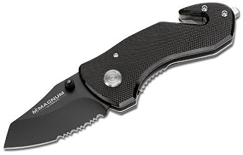 BÖKER Magnum Black Rescue Couteau à lame fixe Taille unique