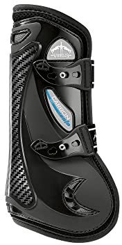 Veredus Carbon Gel vento front Gr. M schwarz - die erste Gamasche mit doppelter Belüftung