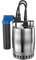 Unilift KP 350 AV 1 Tauchpumpe, 700 W, 1 x 230 V, 50 Hz, Edelstahl, 21,5 x 21,5 x 24,6 cm, grau (Referenz: 013N1400)
