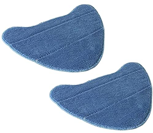 Spares2go Lifetime Washable Cleaning Pads Compatible with VAX Steam Cleaner Mops (Pack of 2)