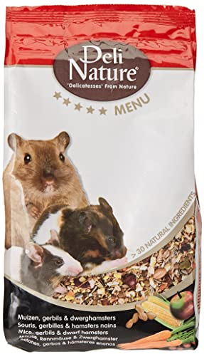 Deli Nature 15 – 029507 Menù 5 Stars per Topi jerbos e Criceto Nano – 750 gr